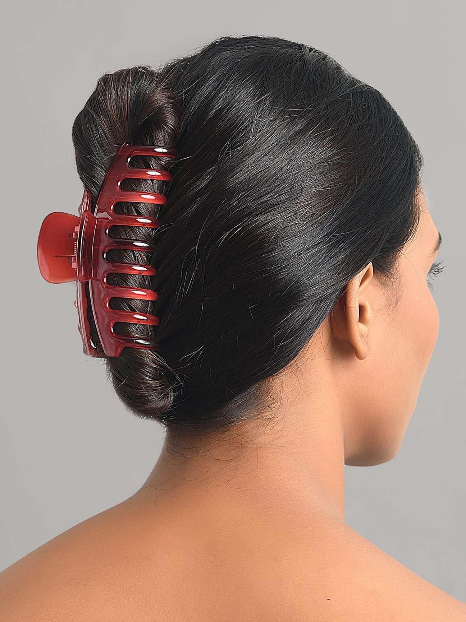 ToniQ Multicolor Hair Clutch - Set of 3