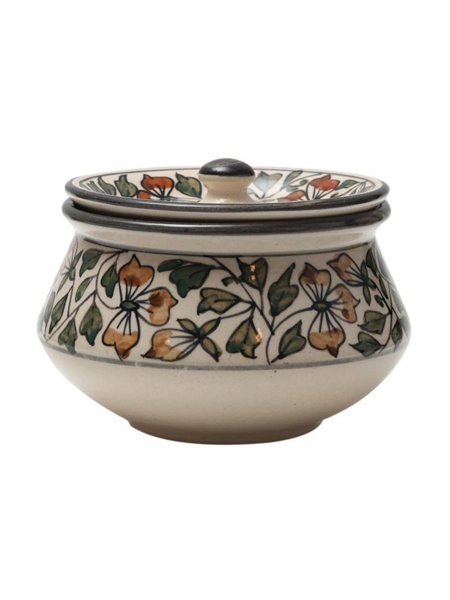 Wonderchef Ebony Hard Anodized Non-stick Biryani Handi with Lid