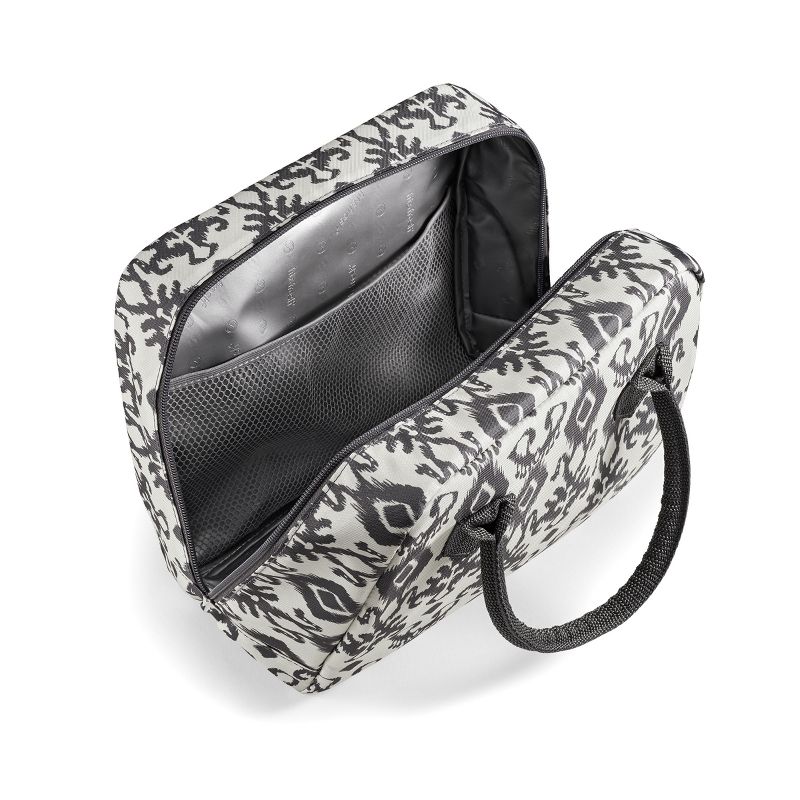 Fit & Fresh Bloomington Lunch Tote - Charcoal Ikat