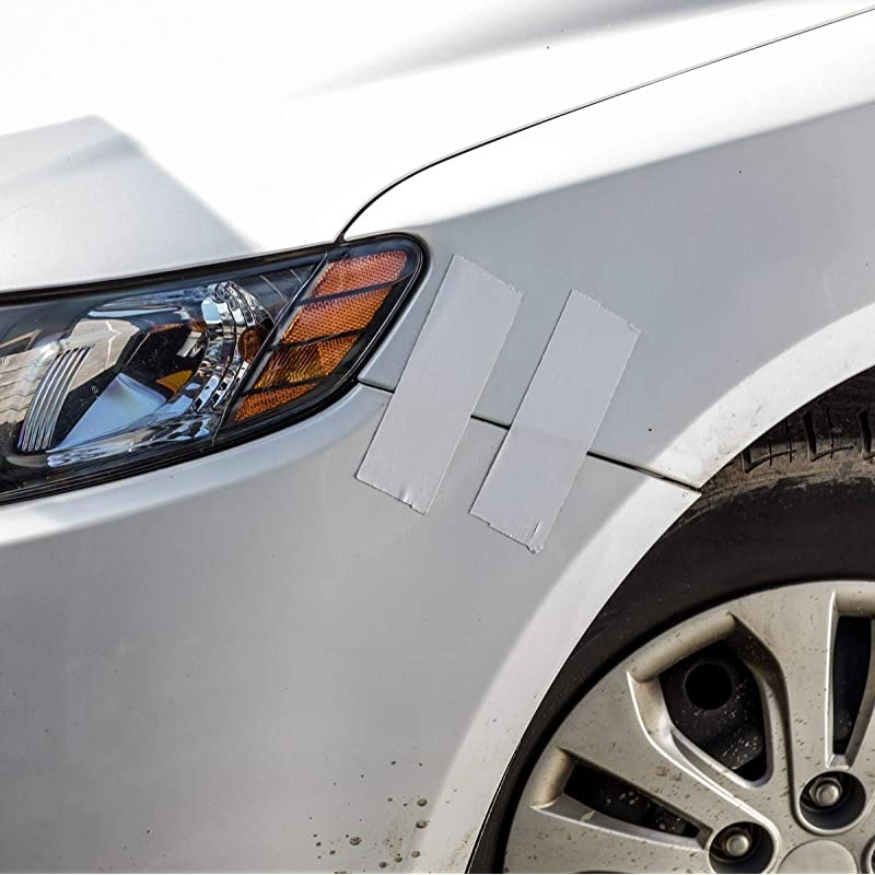 Ferociously Strong Tape Duct Tape with UV Resistant Waterproof Backing for Wood Brick Concrete and More 30 yd x 188 White 1Roll 241534