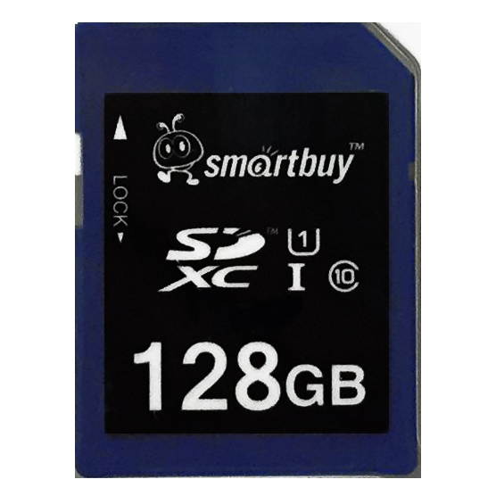 Smartbuy 128GB SD XC Class 10 Memory Card SDXC C10 Ultra U1 UHS-I HD Fast Speed for Camera