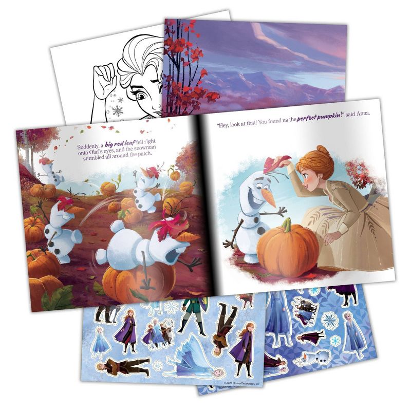 Frozen 2 Read & Color Kit