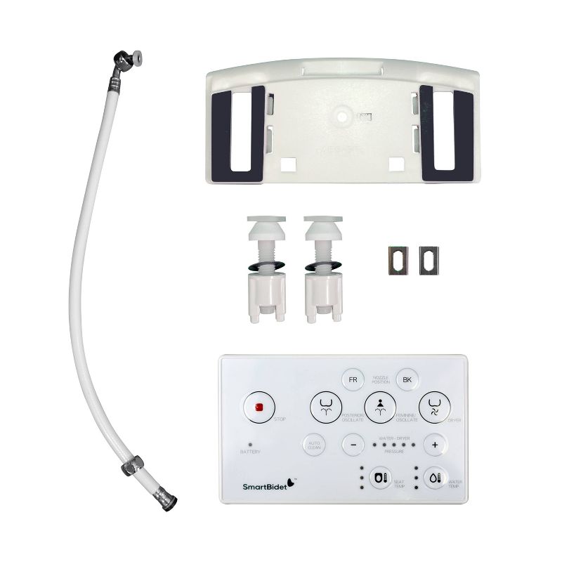 SB-2400ER Electric Bidet Toilet Seat for French Curve and Elongated Toilets White - SmartBidet