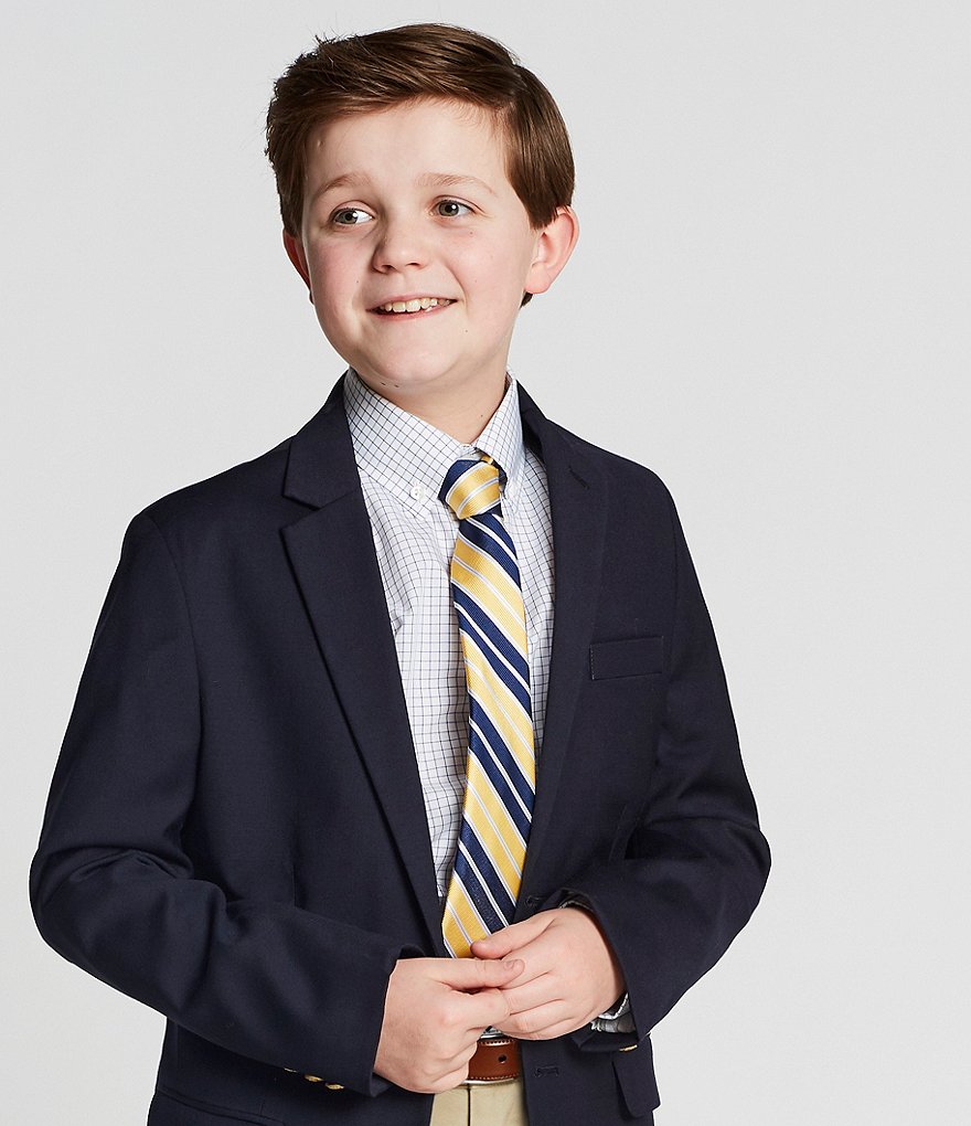 Class Club Big Boys 8-20 Husky Fit Twill Pants