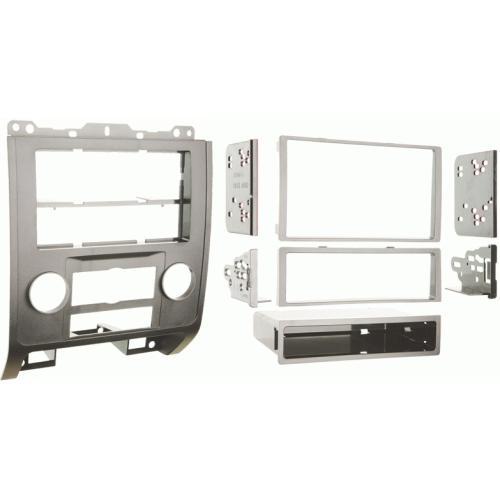 Metra 99-5814S Single or Double DIN Installation Dash Kit for 2008-up Ford Escape, Mercury Mariner, and Mazda Tribute (Silver)
