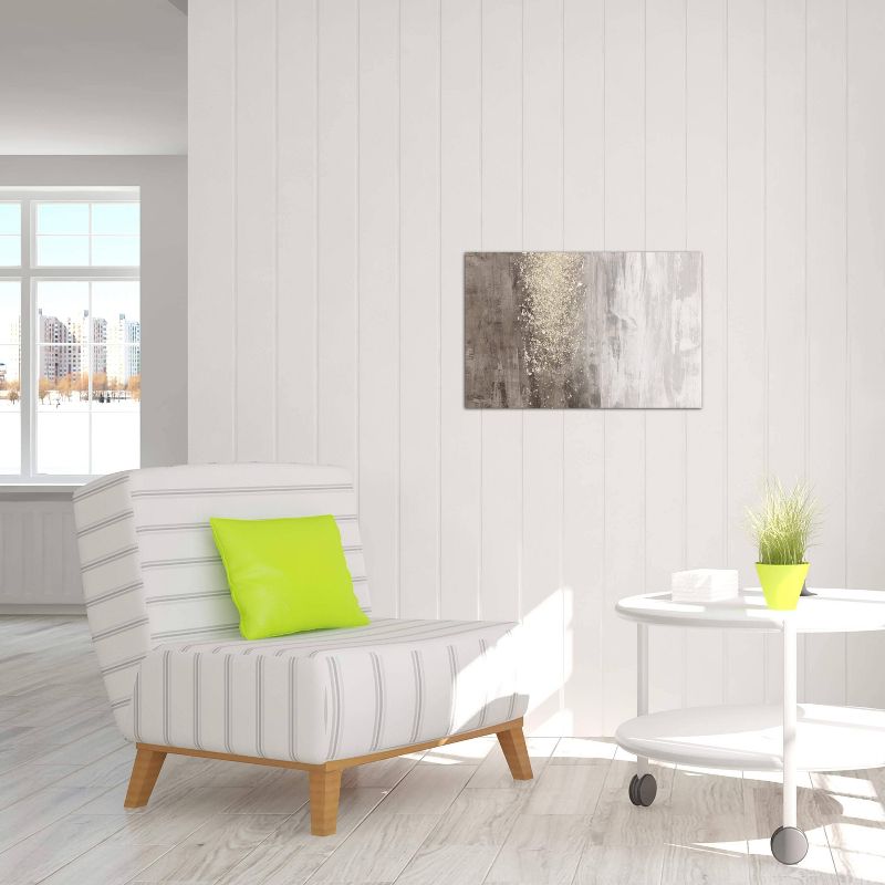 40" x 26" Glitter Rain by Jennifer Goldberger Canvas Print - iCanvas