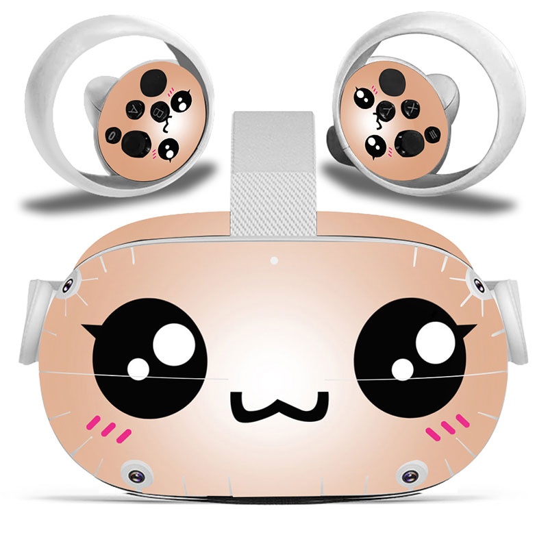 2 Pairs Oculus Quest 2 Elite Washable Silicone Handle Protective Cover