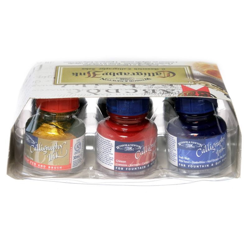 Calligraphy Ink Intro Set 6ct - Winsor and Newton