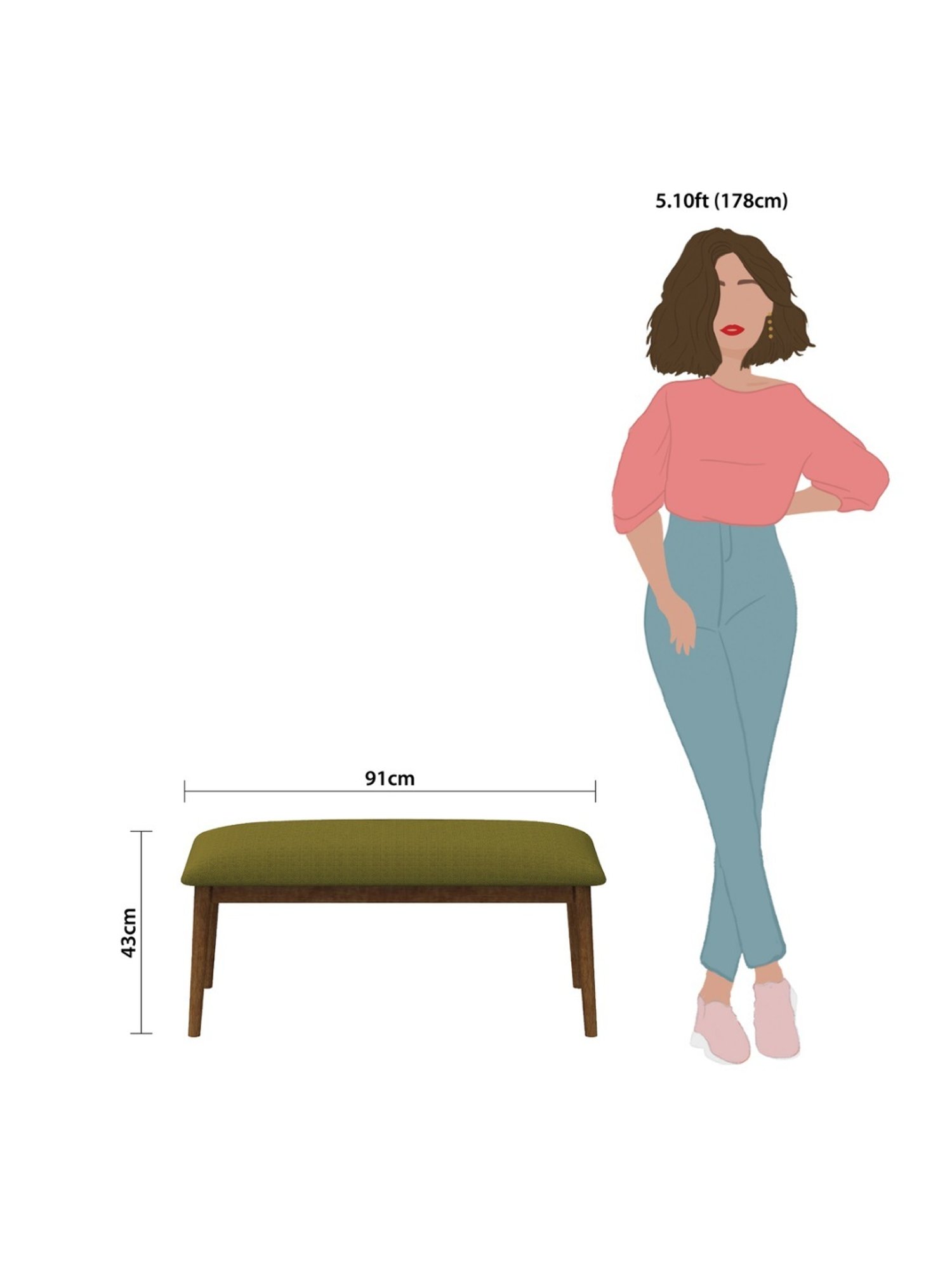 Picardy Vanity Stool Fabric/Antique Pearl - Acme Furniture