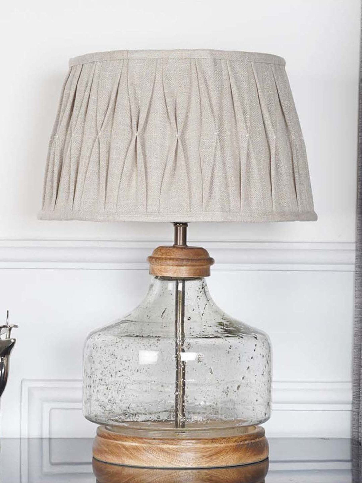 DecorativeRay Red PVC Study Table Lamp - Set of 1