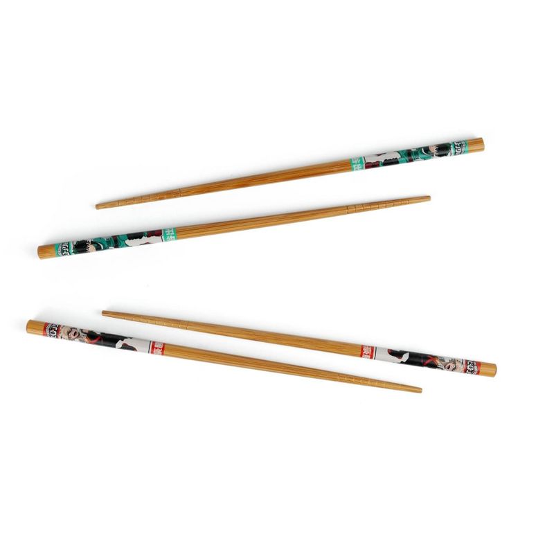 Just Funky My Hero Academia Midoriya & Bakugo Bamboo Chopsticks Set | Includes 2 Sets