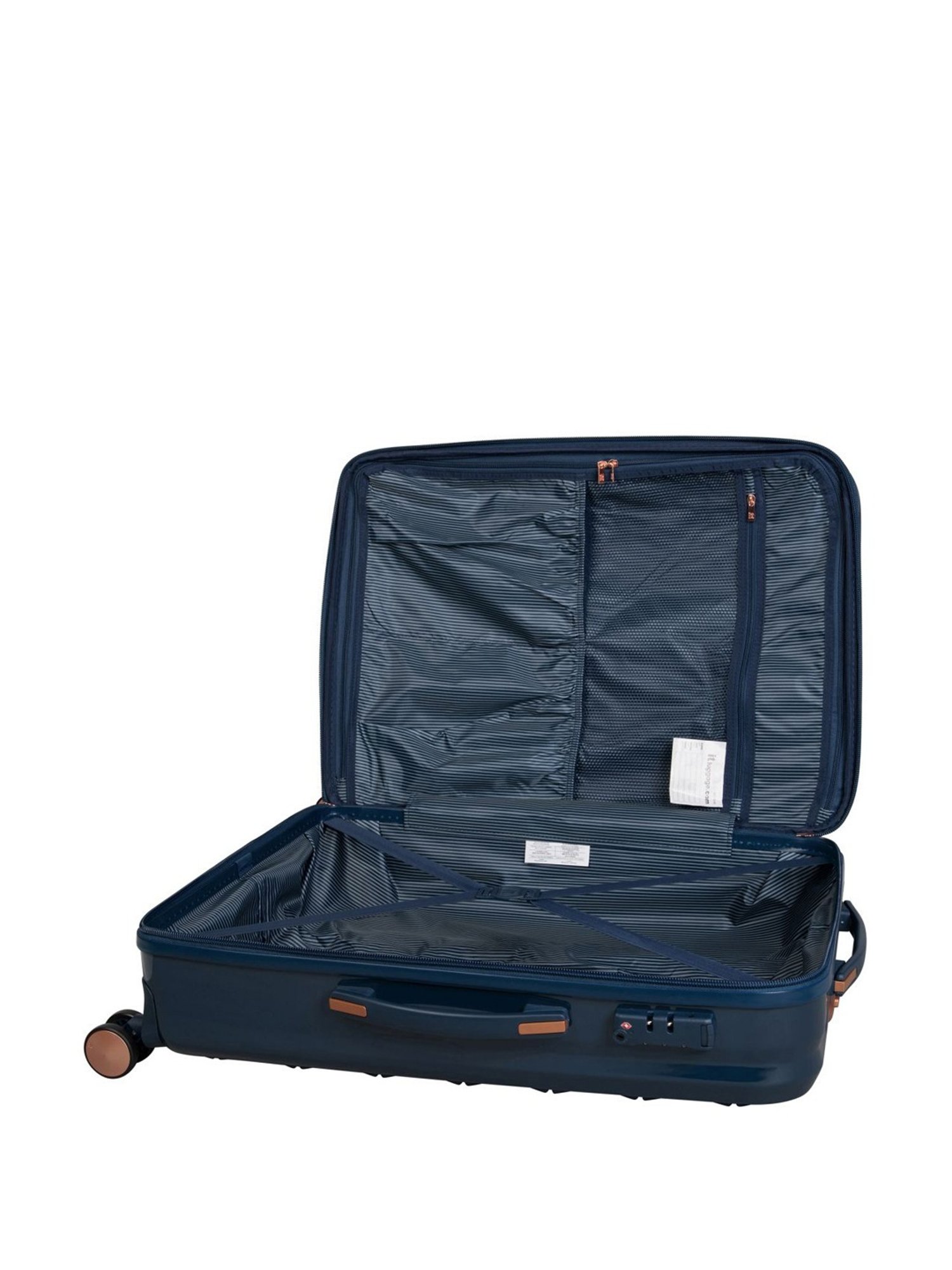it luggage Certify Blue Cabin 20 inches Expandable Hardsided Trolley Bag with TSA Lock