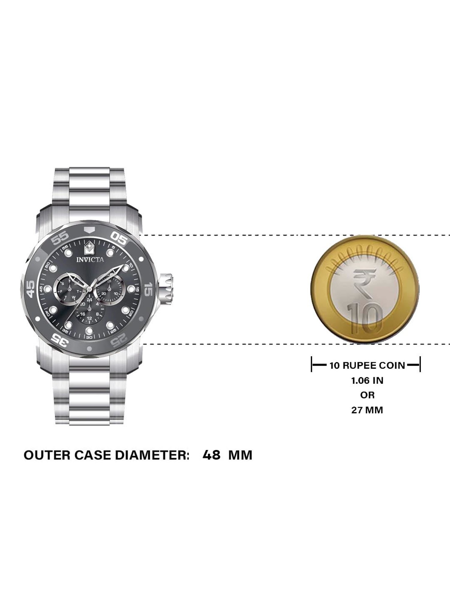 INVICTA 45723 Pro Diver Analog Watch for Men