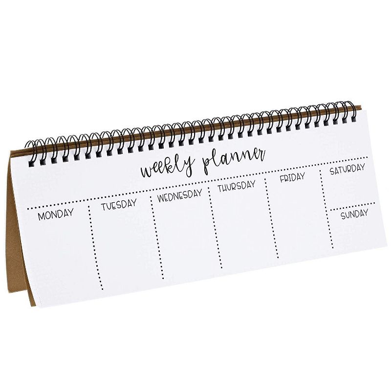 2021-22 Academic Planner 8.5" x 11" Flexible Cover Weekly/Monthly Wirebound Rose - The Home Edit