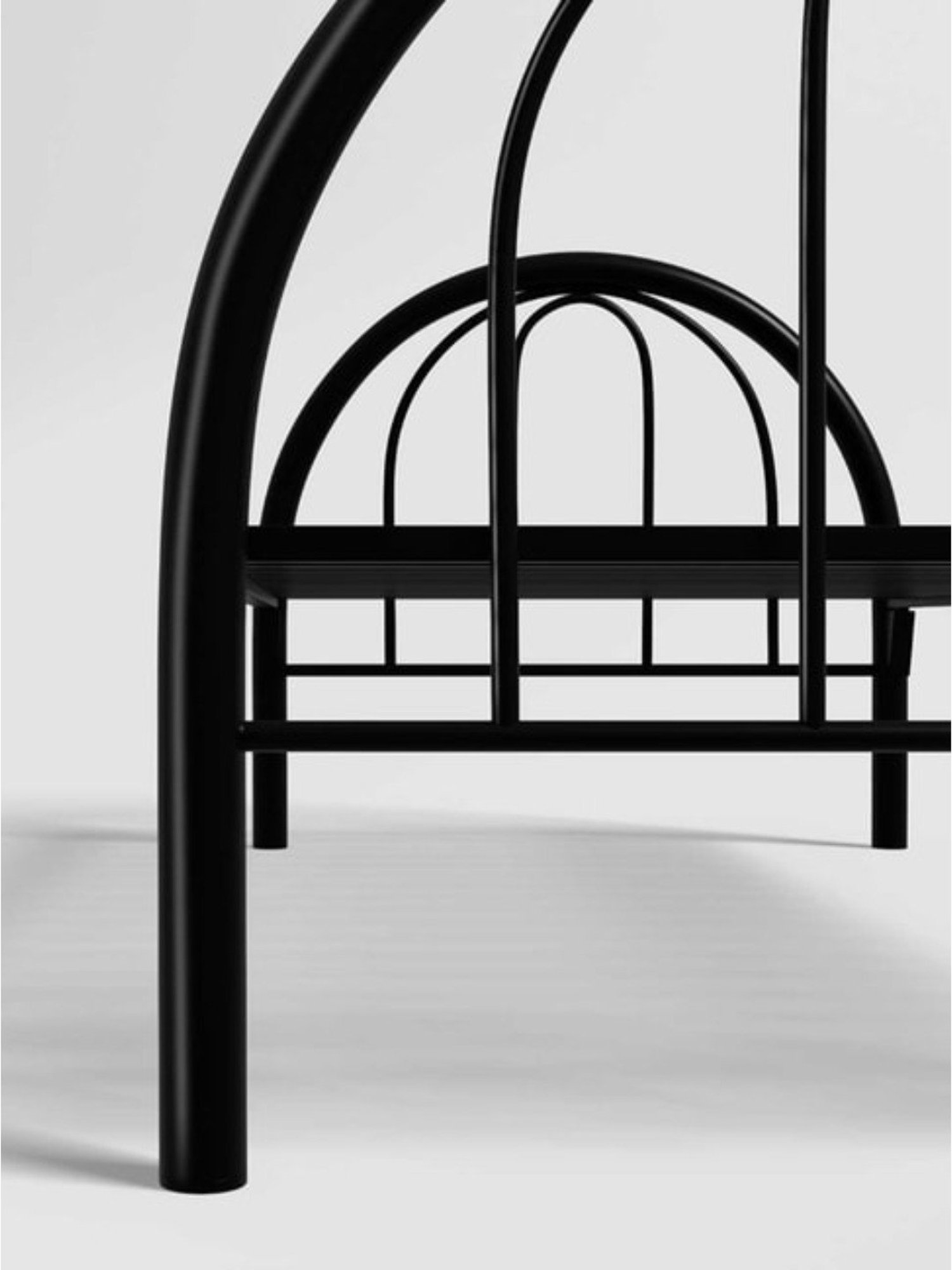 Nilkamal Riva Black Engineered Wood King Size Bed with Storage