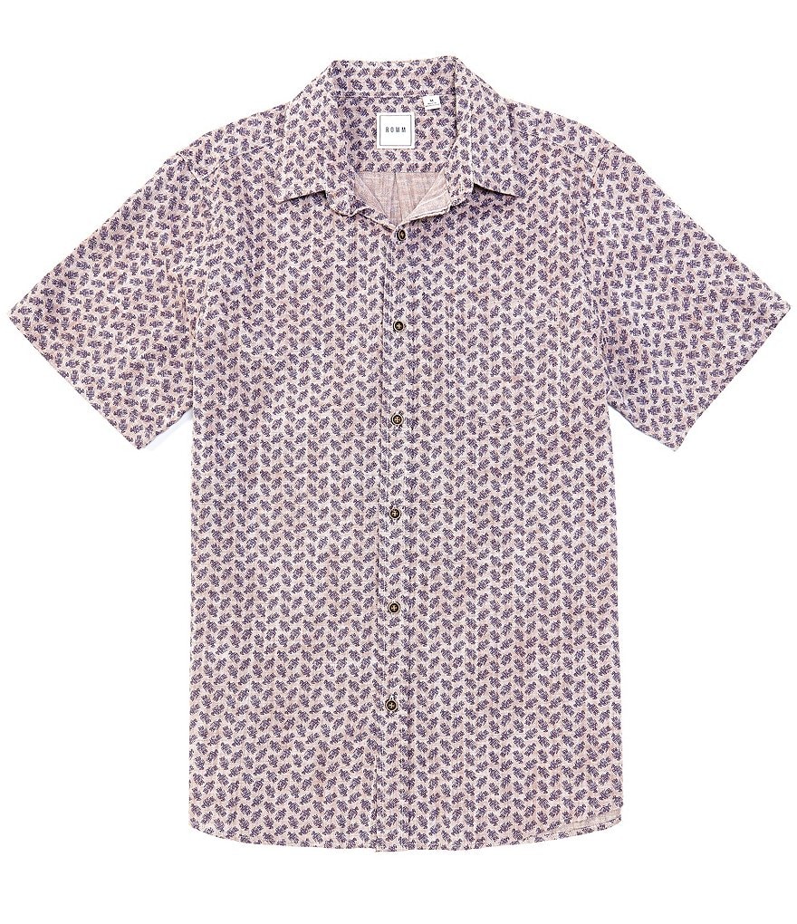 Rowm Short Sleeve Hawk Print Sportshirt