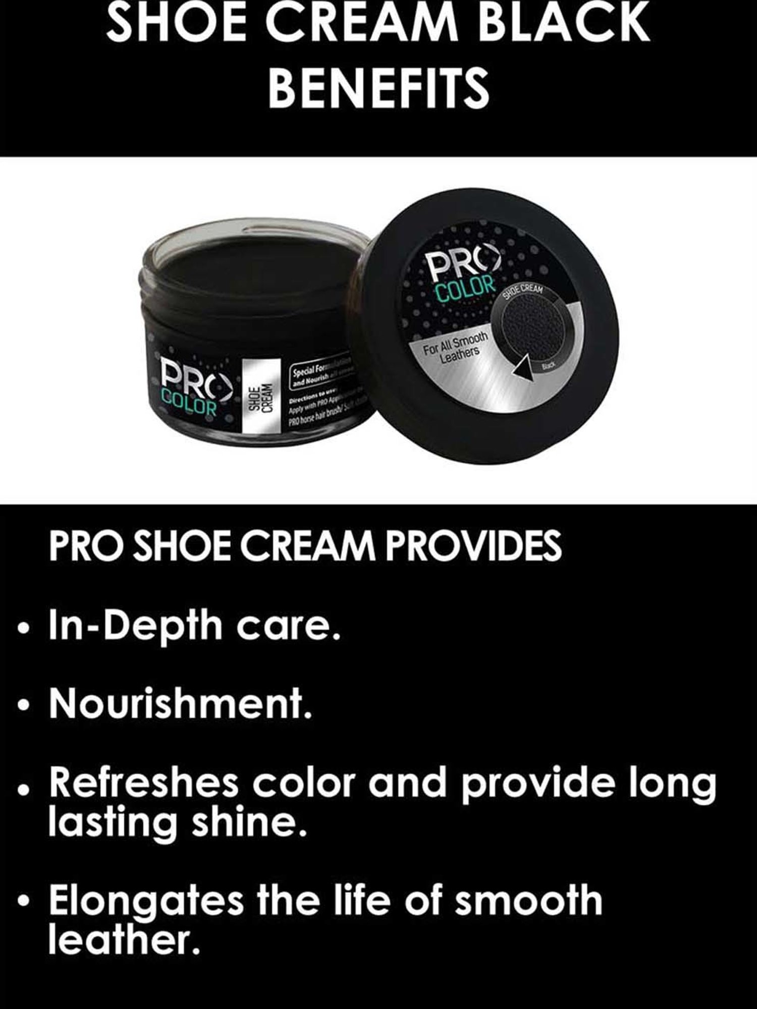Pro Multicoloured Shoe Cream Combo (Pack of 7)