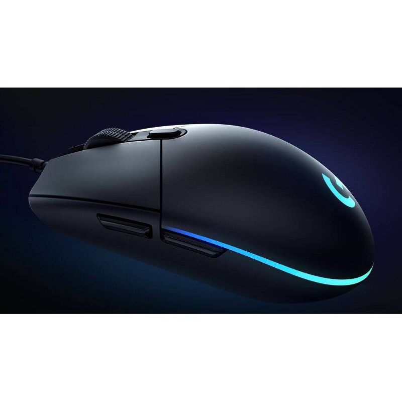 Logitech G203 Gaming Mouse - Black (910-005790)