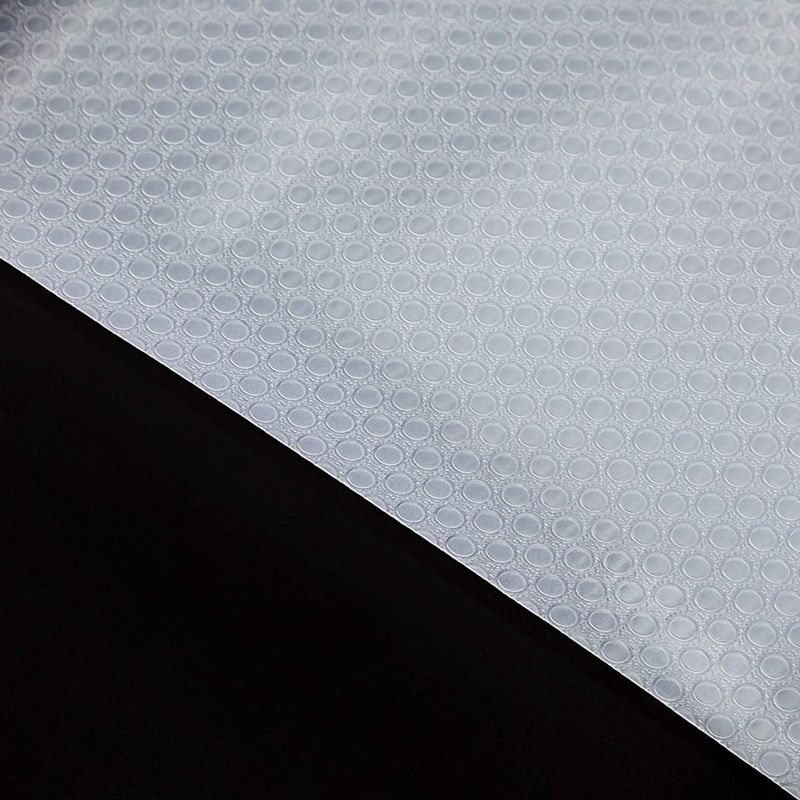 Okuna Outpost 2 Pack White Shelf Drawer Liners for Kitchen (17.7 x 59 in)