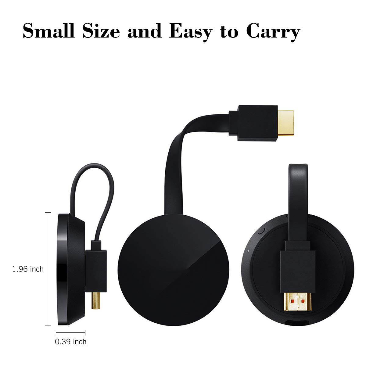 Wi-Fi Display Dongle for TV, Aigrous High Speed HDMI Miracast Dongle Compatible for Android Smartphone Tablet Apple iPhone iPad,1080P Wireless HDMI Dongle