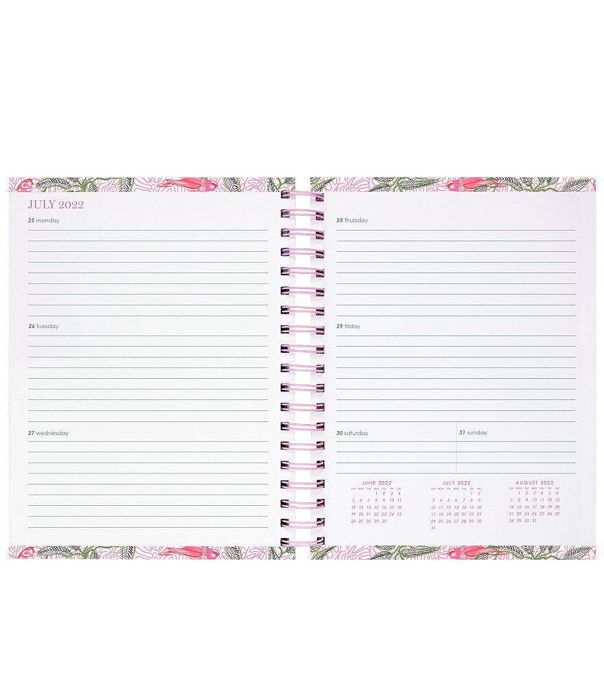 Lilly Pulitzer Cabana Cocktail 17 Month Large Agenda