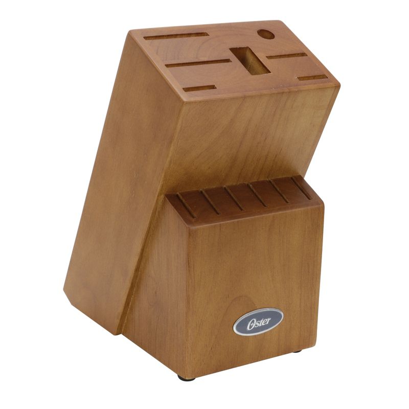 Oster Whitmore 14 Piece Stainless Steel Blade Cutlery Set with Walnut Handle