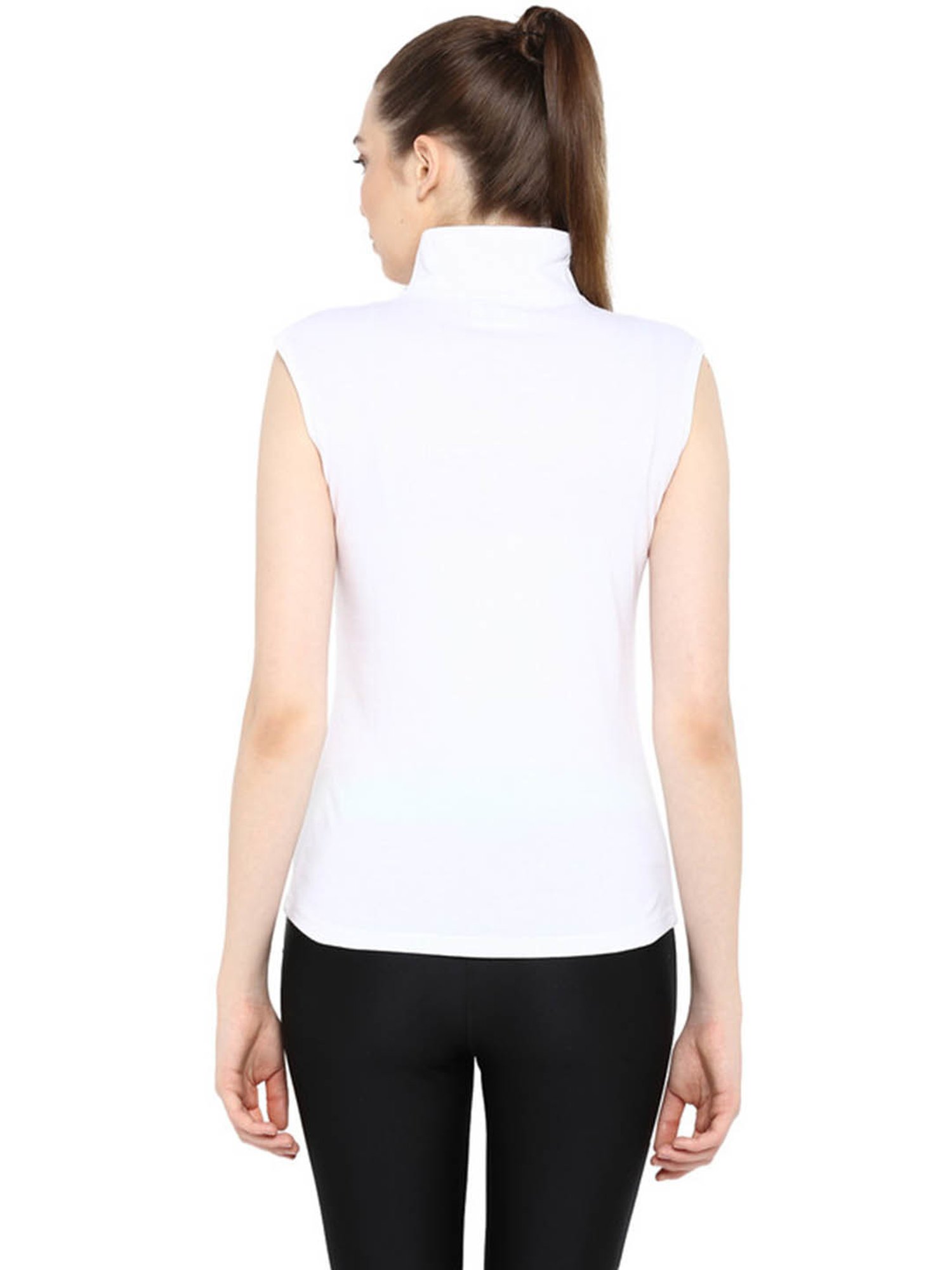 Appulse White & Maroon Cotton T-Shirt - Pack of 2