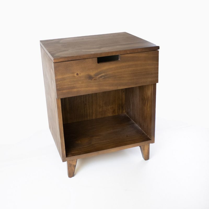 eLuxury Bedside Nightstand