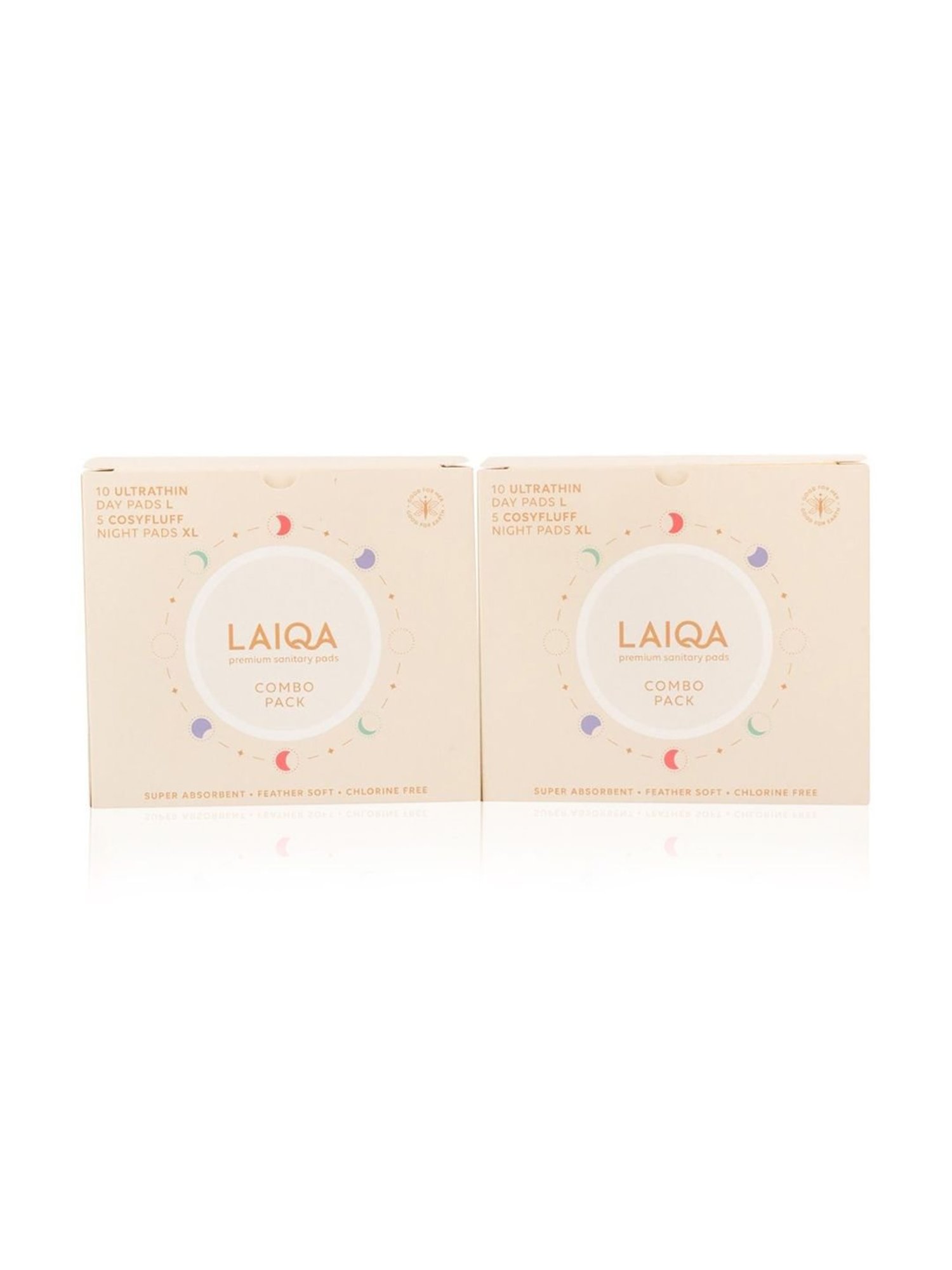 LAIQA Combo (Pack of 2) - 30 Pads