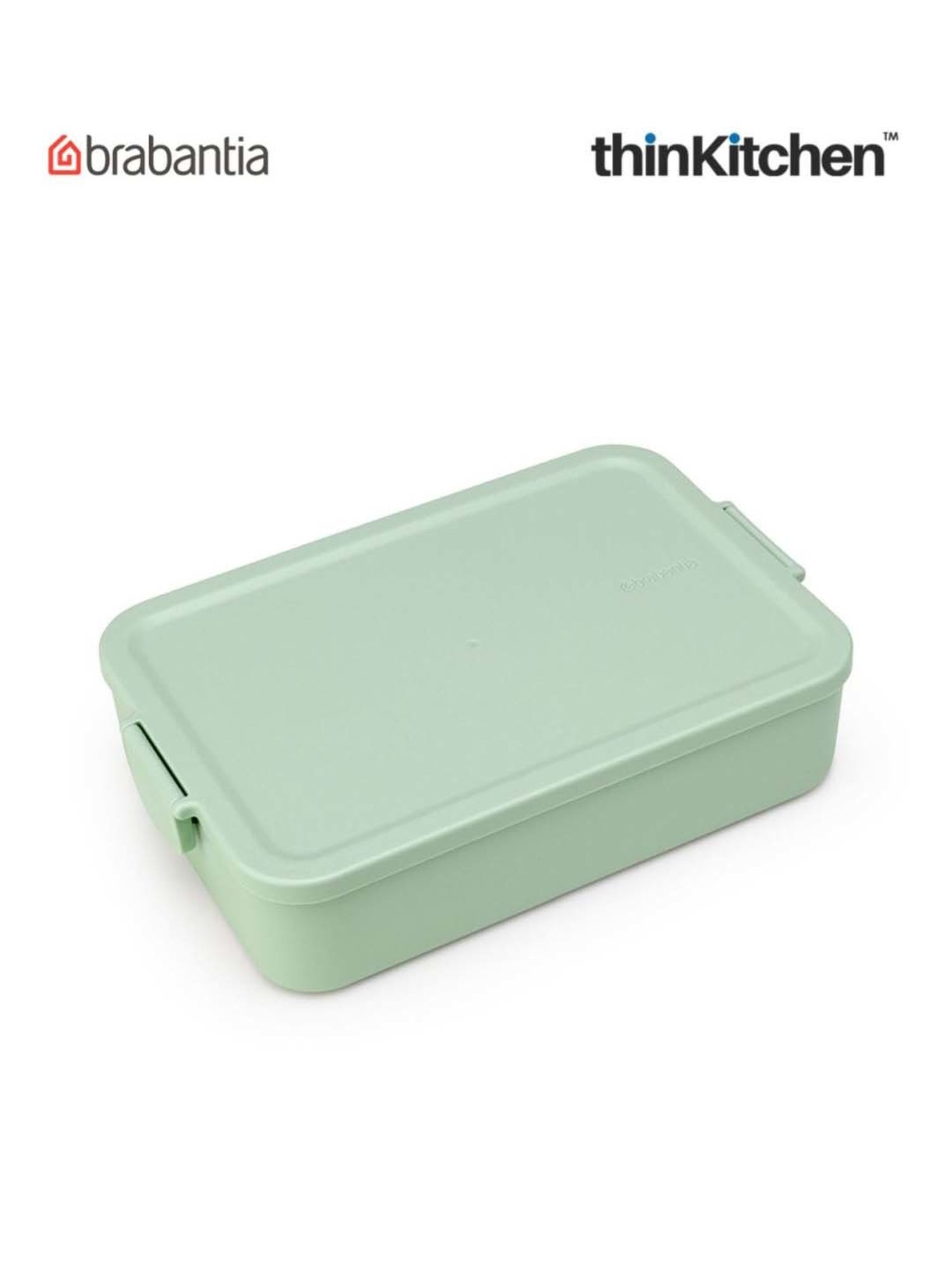 Brabantia Green Plastic Make & Take Large Lunch Box (2 L)