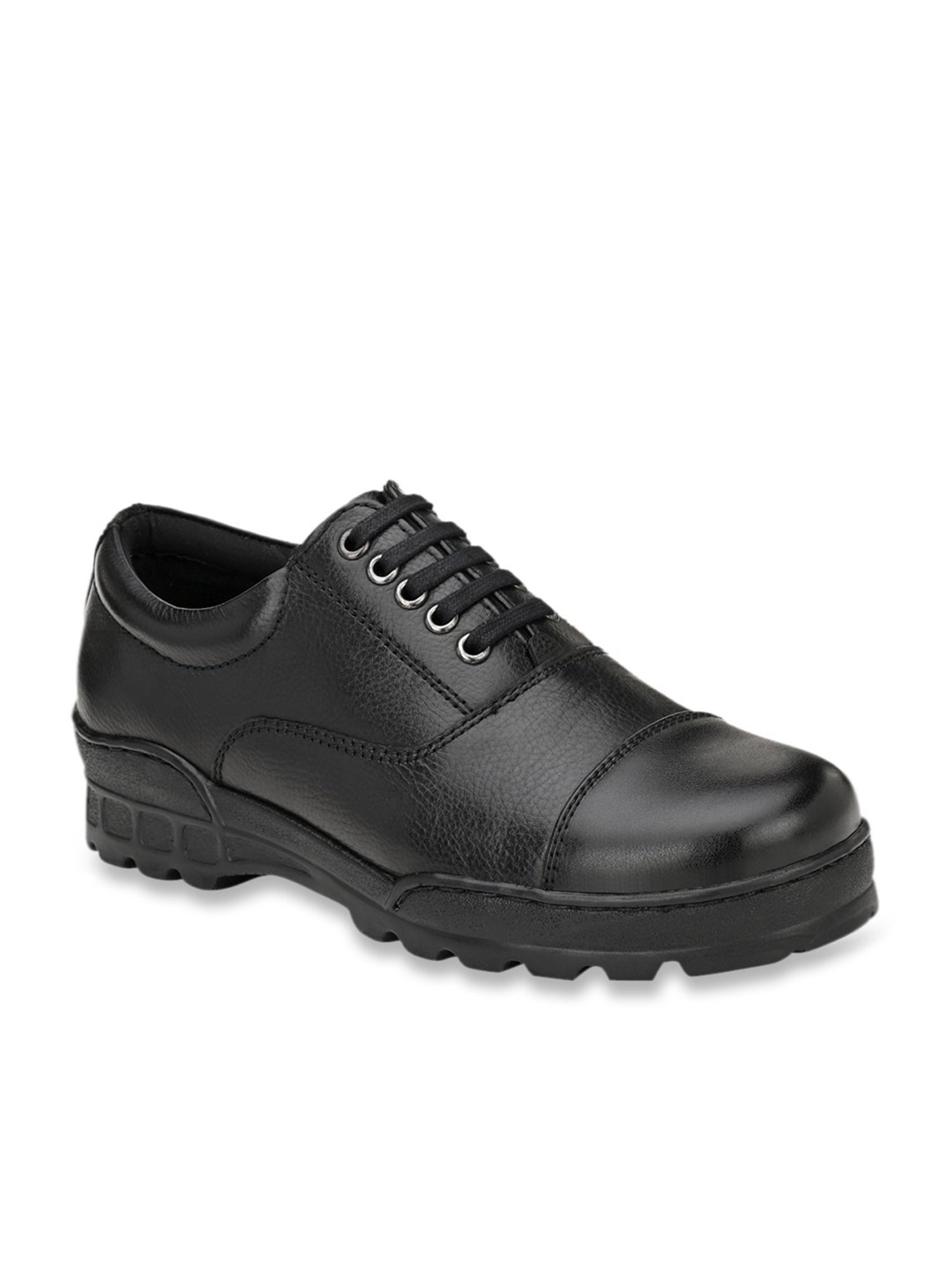 Delize Men's Black Oxford Shoes
