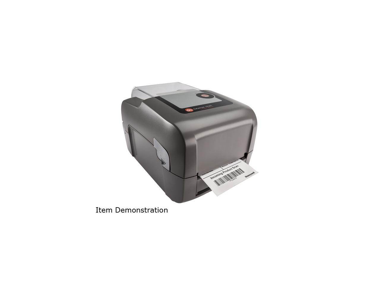 Honeywell (Datamax-O'Neil) E-4204B 4&rdquo; Direct Thermal Industrial Label Printer, LED/Button UI, 203 dpi, Serial, USB, 32MB/64MB Flash, Netira - Auto, Tear Bar - EB2-00-0J005B00