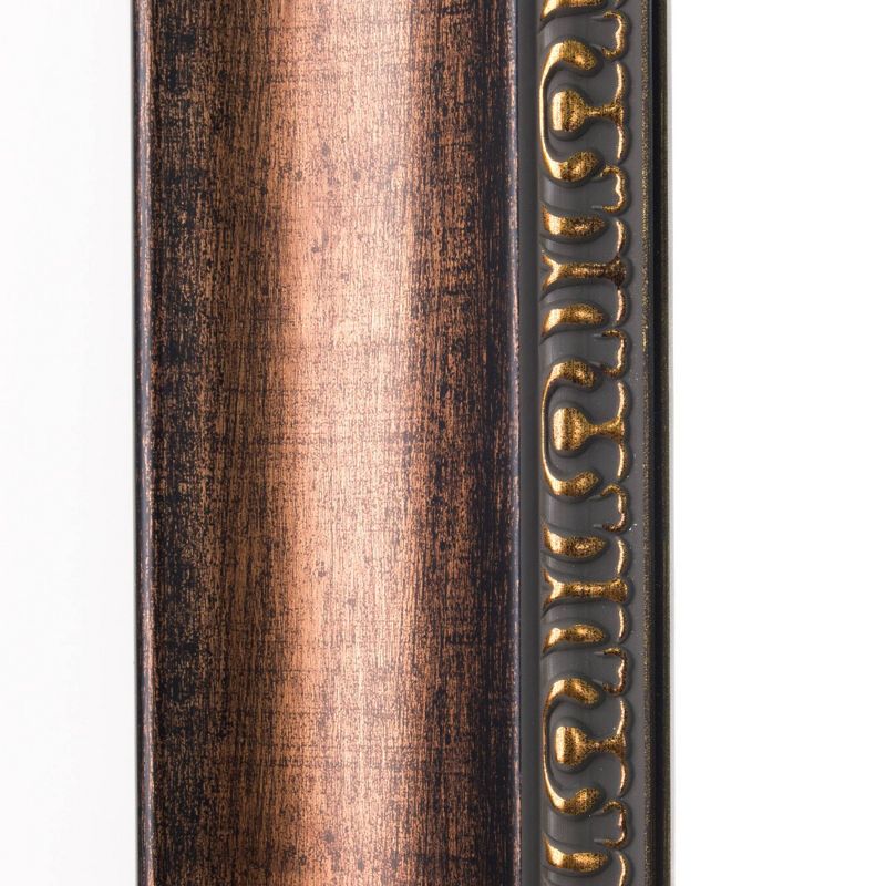 30.5" x 36.5" Distressed Embossed Copper Frame Mirror - Head West