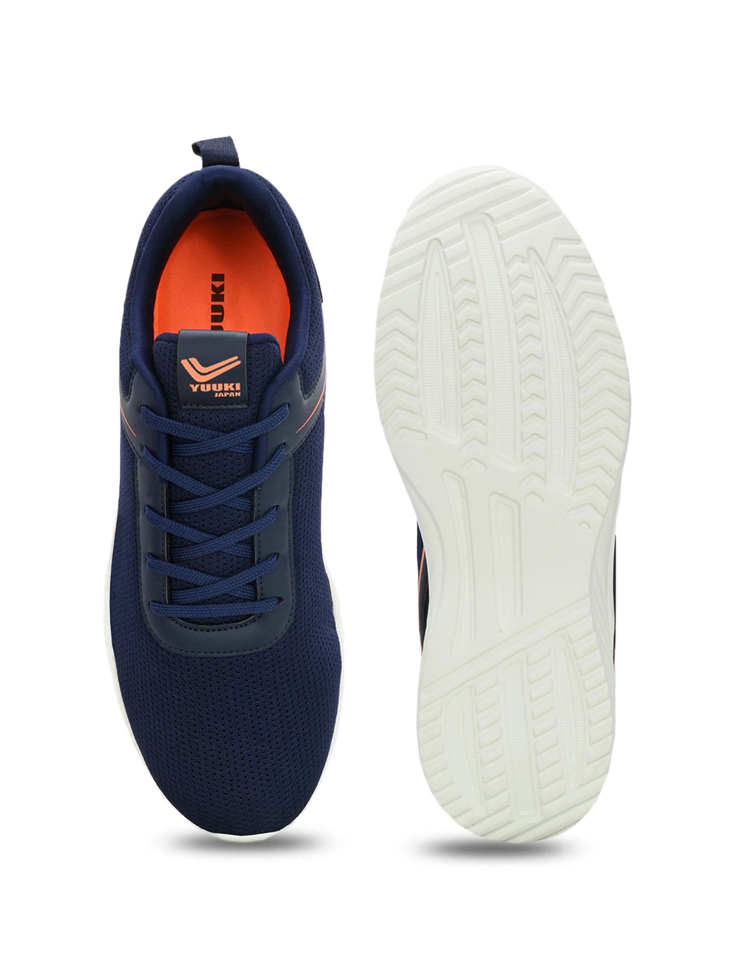 Yuuki Men's MATCH PLUS Navy Running Shoes