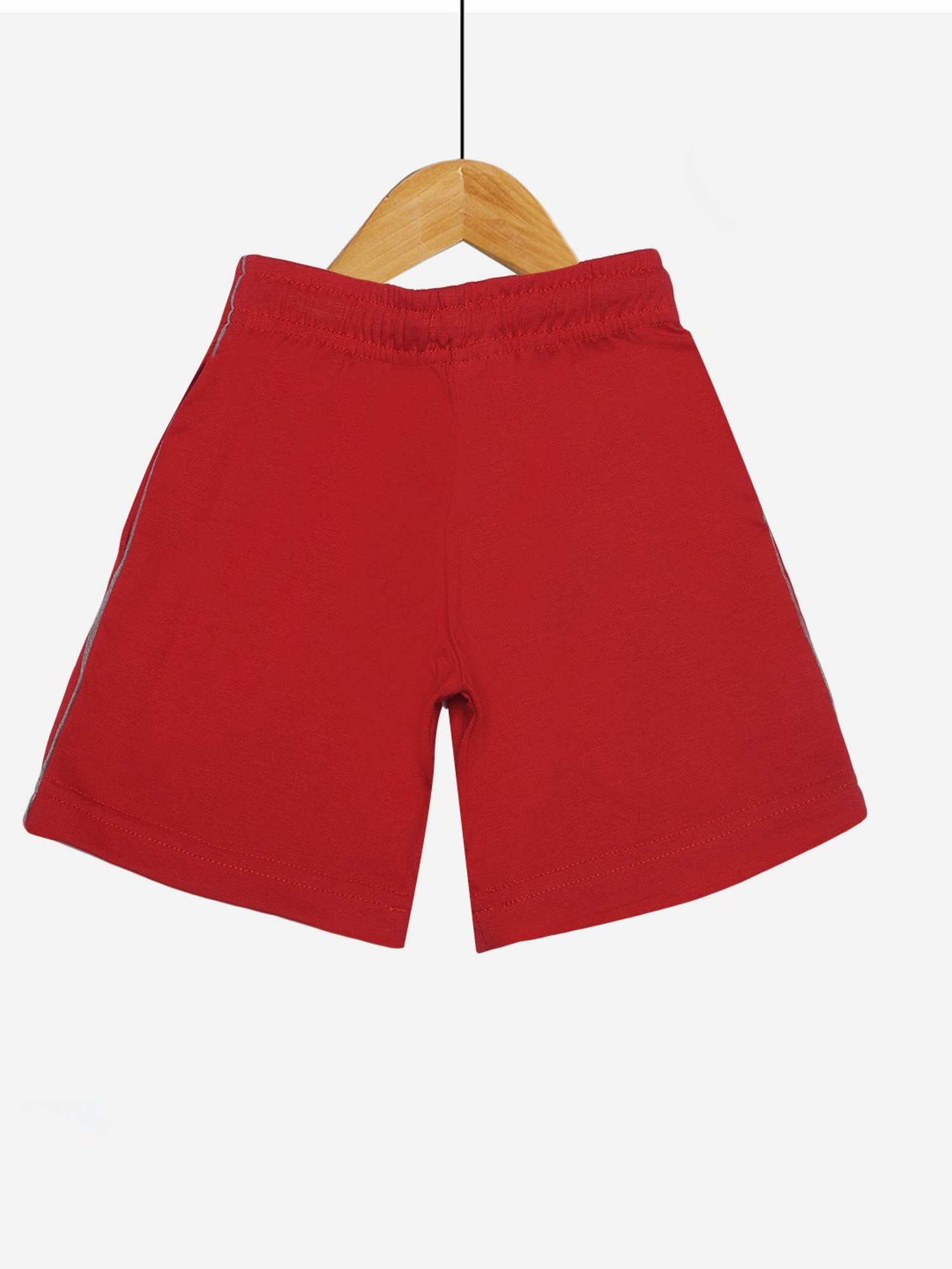 Dollar Boys Assorted Solid Bermuda (Pack Of 4)