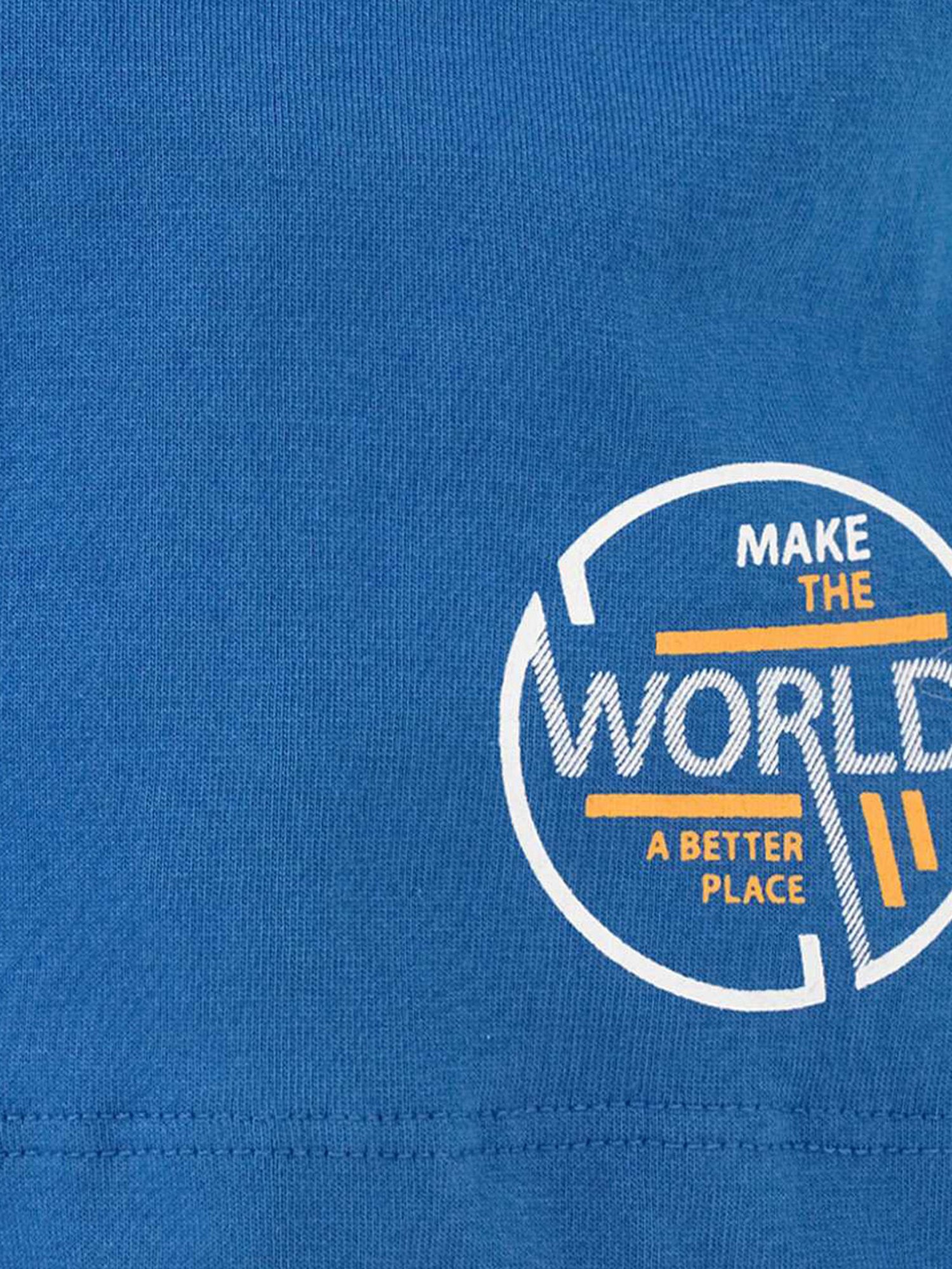 Ed-a-Mamma Kids Blue & Red Cotton Printed Shorts (Pack of 2)