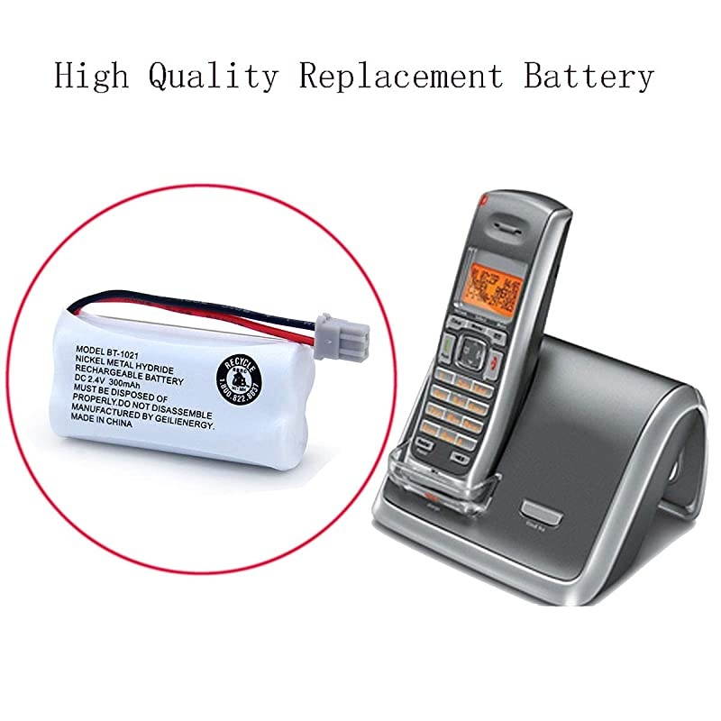 BT1021 BBTG0798001 Compatible for Uniden BT1008 BT1008 BT1016 BT1016 BT1021 BT1021 WITH43269 WX12077 Sanyo CASD6325 CASD6325 Cordless Handset Phone8 Pack