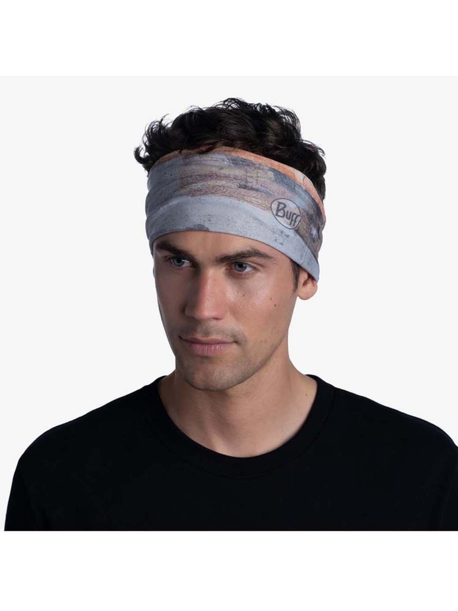 BUFF Black Printed Bandana