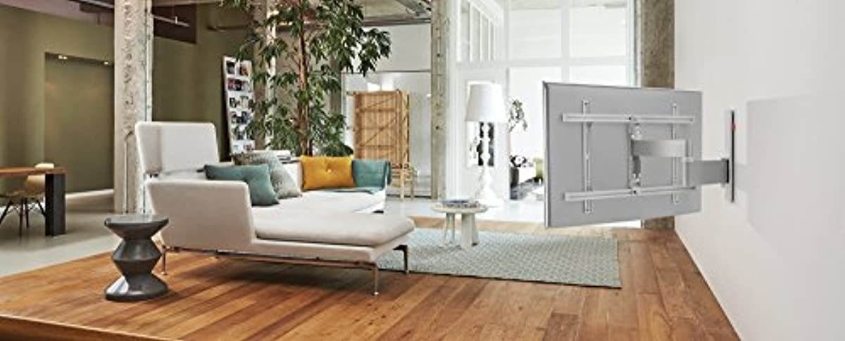 Vogel's TV Wall Mount, 180&deg; Articulating Swivel and Tilt - Wall 3245 W for 32-55 inch TVs, White