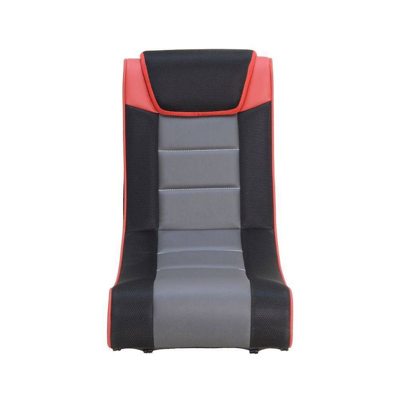 Graphite 2.0 Bluetooth Wireless Foldable Rocking Video Gaming Floor Chair Black/Red - X Rocker