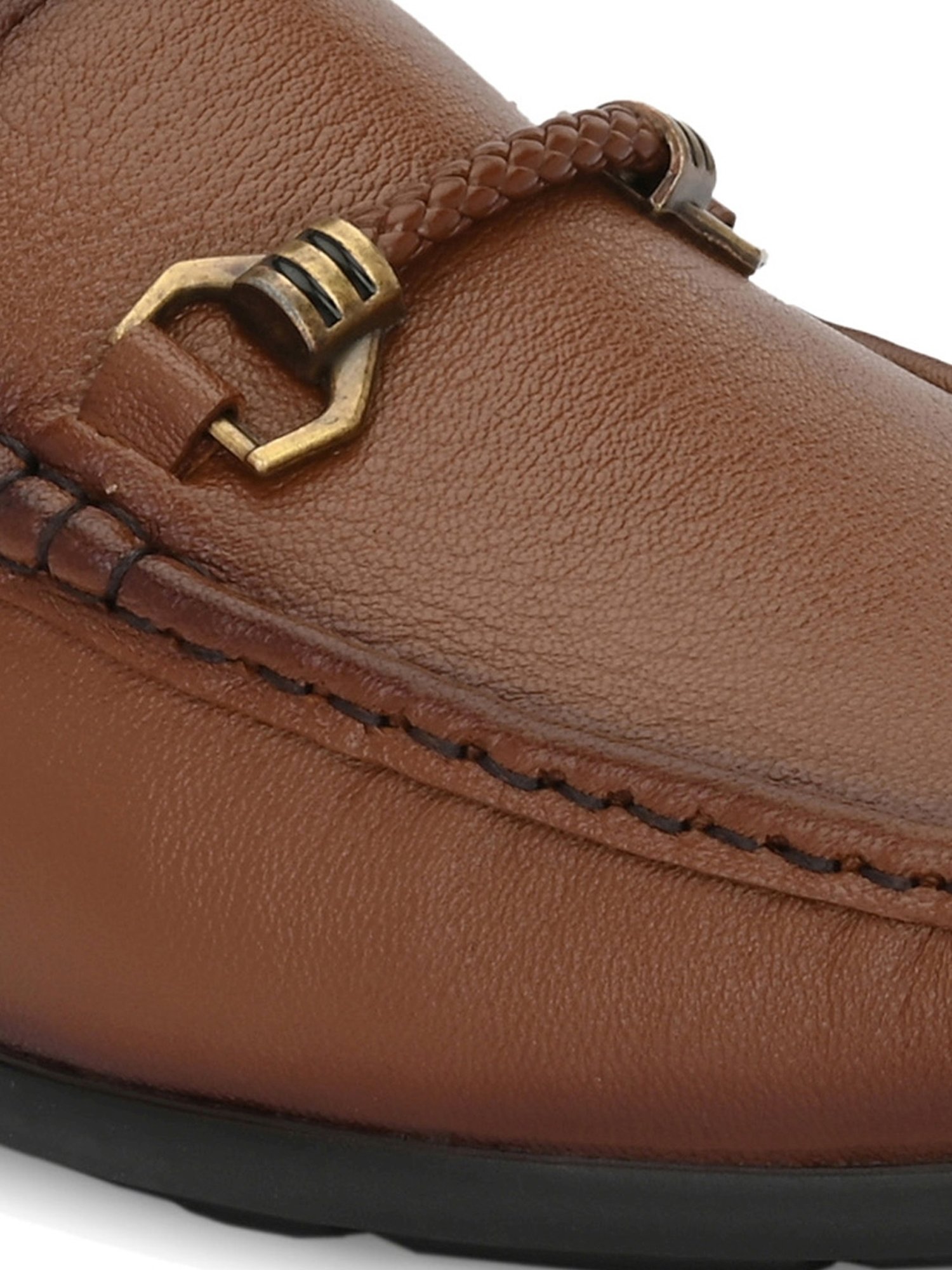 Clog London Men's Tan Casual Loafers