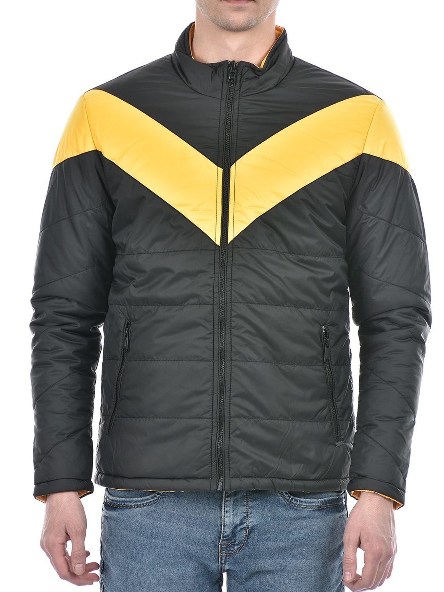 Hummel Blue Regular Fit Solid Jacket