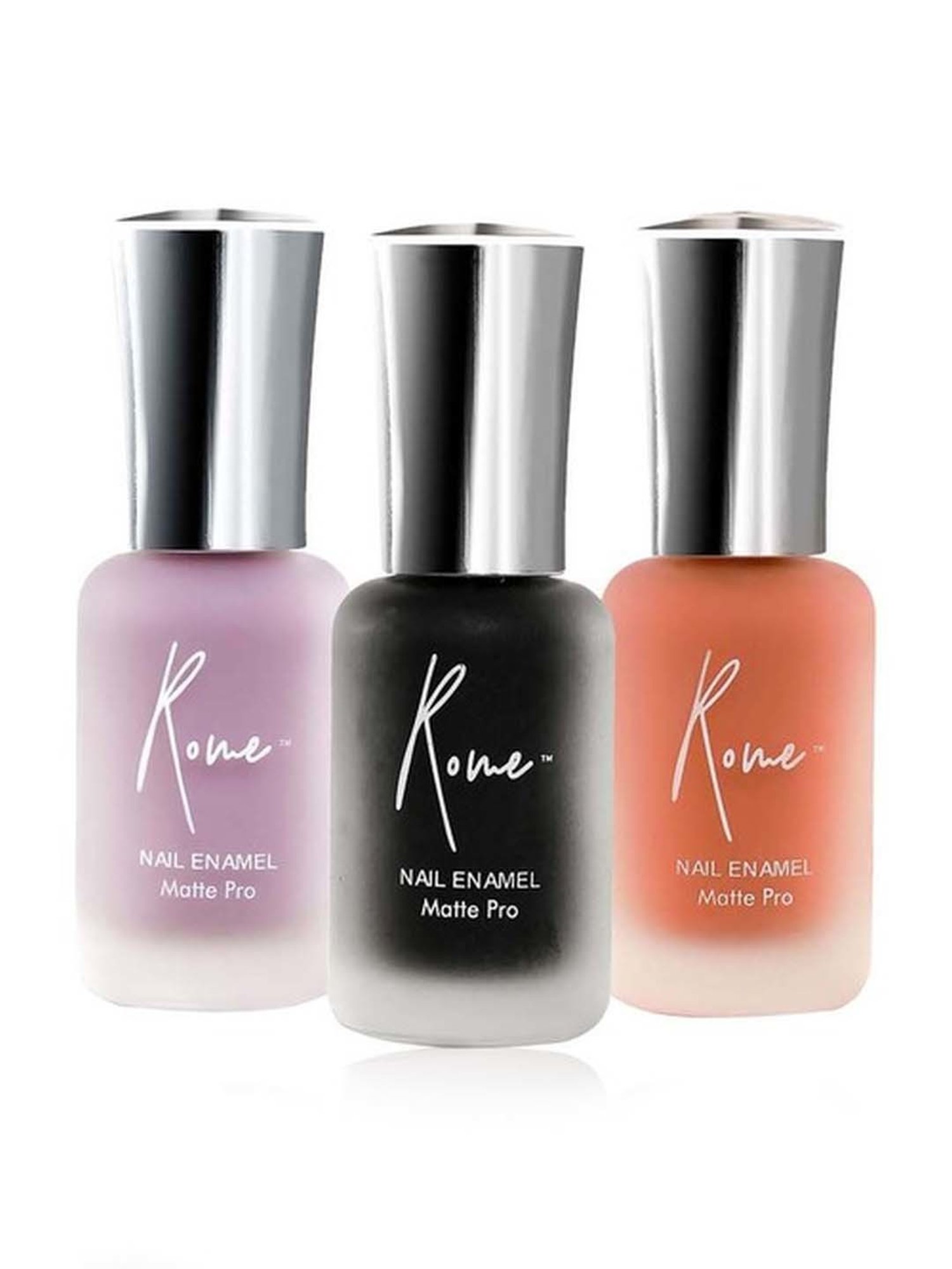 Rome Set of 3 Matte Pro Nail Enamel