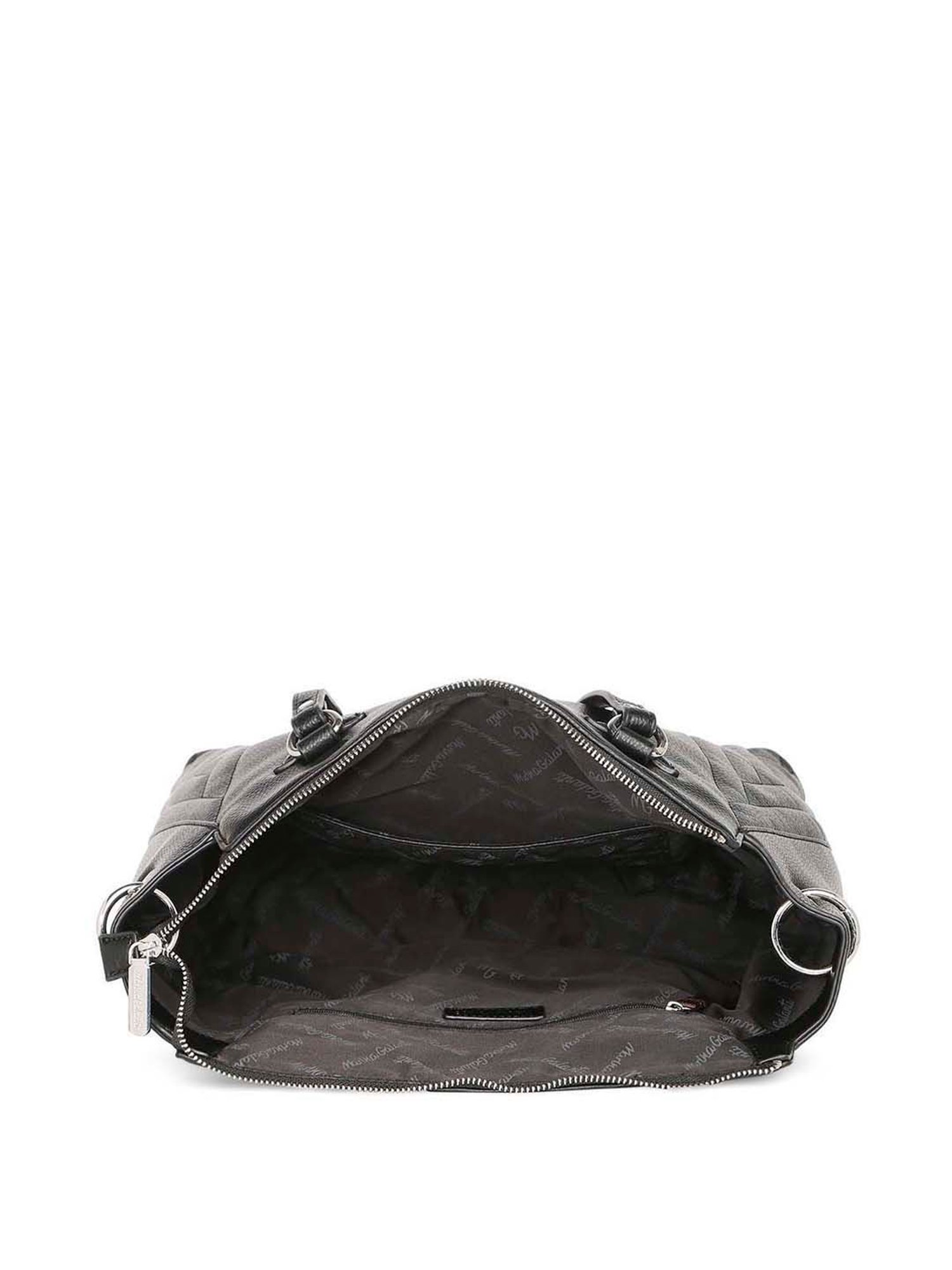 Marina Galanti Black Quilted Medium Tote Handbag