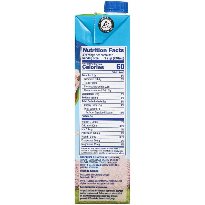 Blue Diamond Almond Breeze Original Almond Milk - 32 fl oz