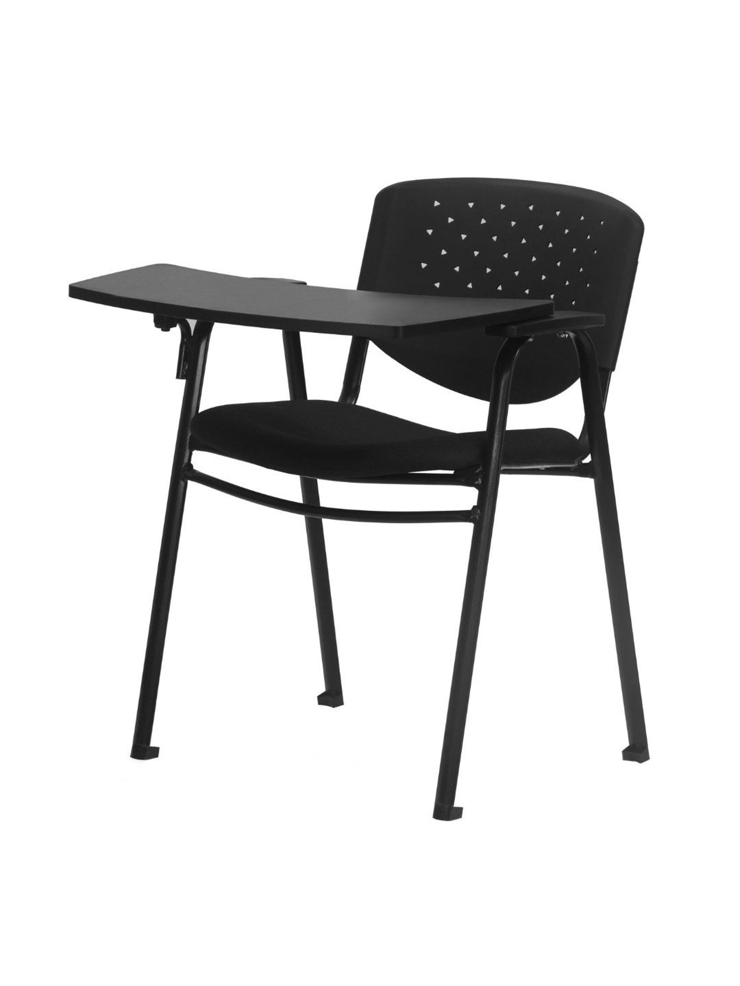 Nilkamal Amaze Black Polypropylene Writing Desk with Tablet