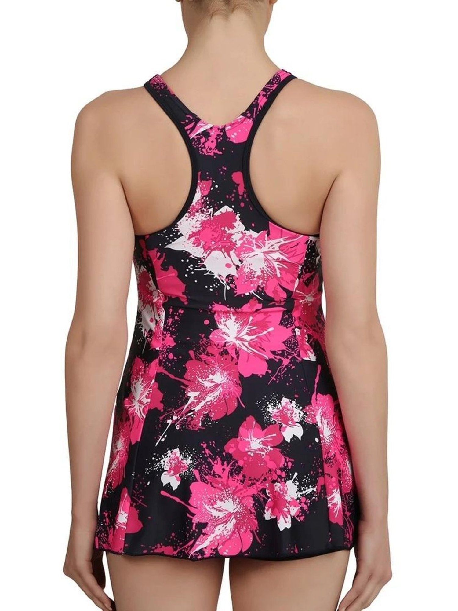 Speedo Pink Printed Swimsuit