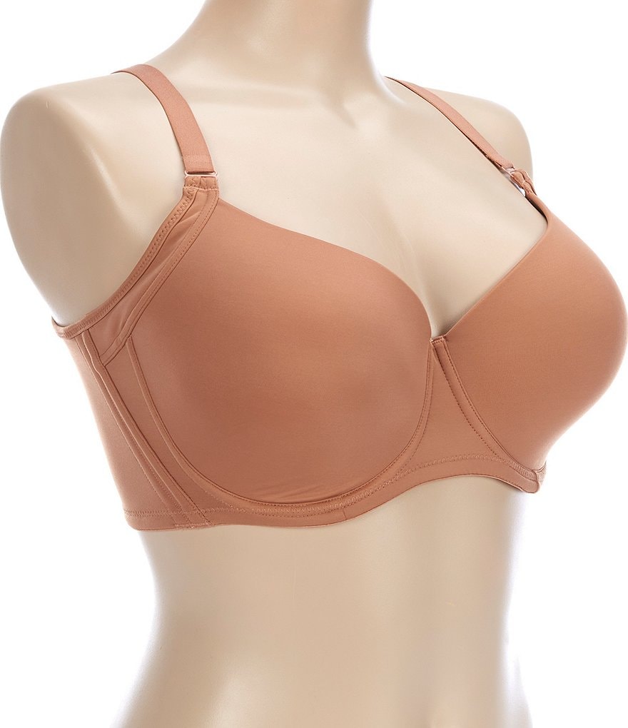 Modern Movement 3-D Curves Full-Busted Contour Wire U-Back BFF T-Shirt Bra