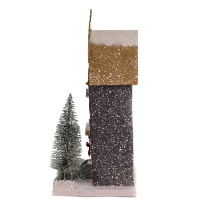 Cody Foster 18.0" Frosted Dutch House Putx House Town Purple Nyc  -  Decorative Figurines