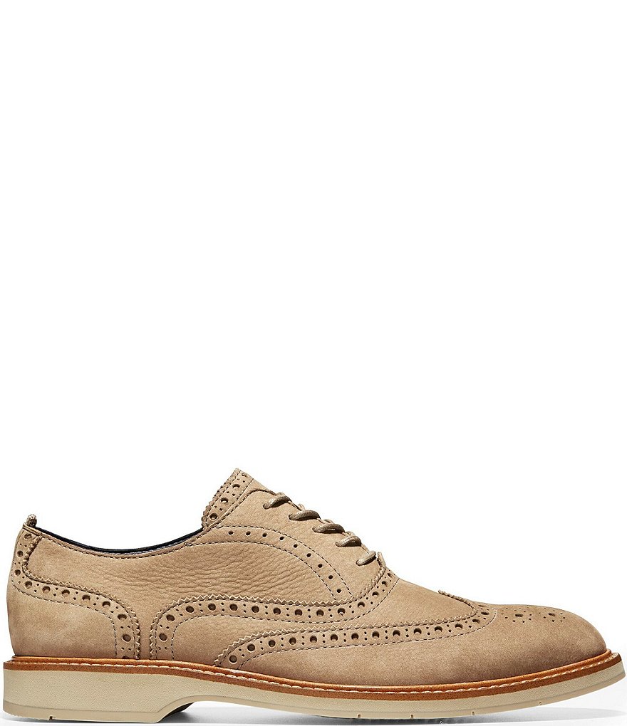 Cole Haan Men's Morris Suede Wingtip Oxfords
